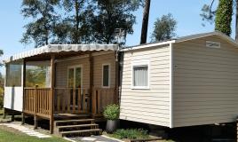 Mobil home au camping Les Dunes de Contis