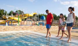 Piscine du camping Les Oyats