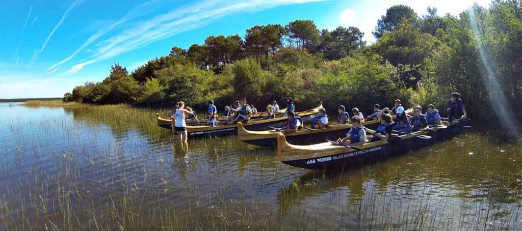 kayac club enfants Mimizan Lac