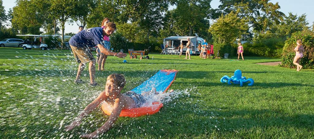 Jeux d'eau Camping de Oase Pays-Bas